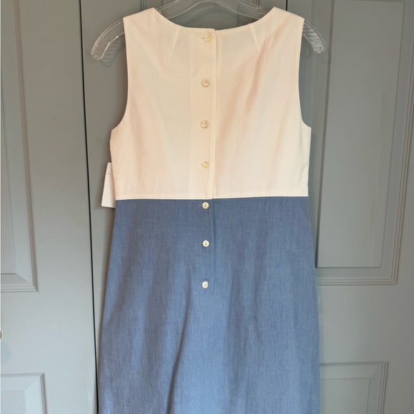 JCrew Shift Chambray Dress - Picture 4 of 11